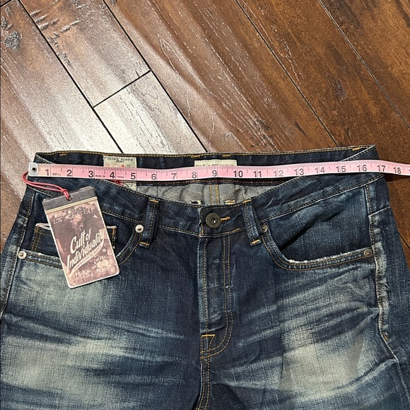 NWT Cult Of Individuality SAMPLE Rebel Straight Selvedge Denim Jeans C239 - Picture 9 of 11